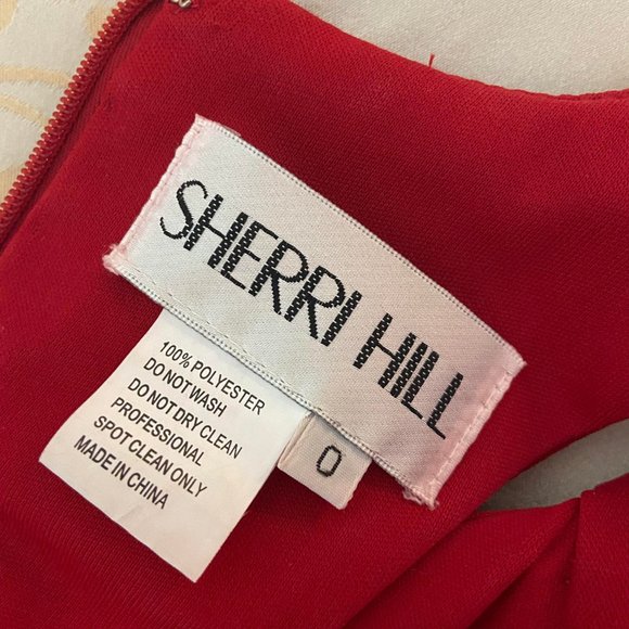 Sherri Hill Red Dress - Picture 5 of 10